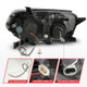 ANZO 10-13 Toyota 4Runner Projector Headlights - Chrome - 111603 Photo - Unmounted