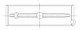 ACL 2015+ Dodge 6.2L V8 Standard Size Race Series W/Extra Oil Clearance Main Bearing Set - 5M2221HX-STD Technical Drawing