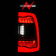 ANZO 09-18 Dodge Ram 1500 Sequential LED Taillights Smoke Black - 311470 Photo - Unmounted