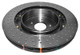 DBA 08-12 Nissan Pathfinder 5.6L Front 5000 Series Drilled Rotor - 52321BLKXD Photo - out of package