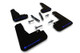 Rally Armor 22-23 Kia EV6 Black UR Mud Flap Blue Logo - MF91-UR-BLK-BL User 1