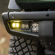 Baja Designs 21-22 Ford Bronco w/Steel Bumper S2 SAE Pro Fog Pocket Light Kit - Clear - 448175 User 1