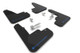 Rally Armor 21-23 Ford Mustang Mach-E Black UR Mud Flap w/ Light Blue Logo - MF96-UR-BLK-NB User 1