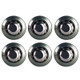 BLOX Racing New Fender Washers Kit M6 12pt - 6pc Large Diameter Gun Metal - BXAC-00311-GM User 1