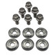 BLOX Racing New Fender Washers Kit M6 12pt - 6pc Large Diameter Silver - BXAC-00311-SI User 1