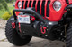 Fishbone Offroad 2018+ Jeep JL/Gladiator Wrangler JL/Gladiator Front Winch Bumper - Black Powdercoat - FB22178 Photo - lifestyle view