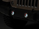 Raxiom 07-18 Jeep Wrangler JK Axial Series 4-In LED Fog Lights w/ RGB Halo - J143371 Photo - Close Up