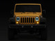 Raxiom 97-18 Jeep Wrangler TJ & JK Axial 7-In LED Headlights w/ DRL- Chrome Housing (Clear Lens) - J155569 Photo - Close Up