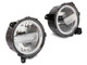 Raxiom 18-23 Jeep Wrangler JL Axial Series 9-In LED Headlights- Blk Housing (Clear Lens) - J164371 Photo - Close Up