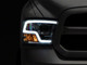 Raxiom 09-18 Dodge RAM 1500 Non-Projector LED Halo Headlights- Chrome Housing (Clear Lens) - R111517 Photo - Close Up