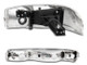 Raxiom 99-06 GMC Sierra 1500 Axial Series OEM Crystal Rep Headlights- Chrome Housing (Clear Lens) - S518303 Photo - Close Up