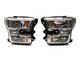 Raxiom 15-17 Ford F-150 Axial OEM Style Rep Headlights- Chrome Housing (Clear Lens) - T551345 Photo - Close Up