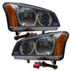 Oracle Lighting 03-06 Chevrolet Silverado Pre-Assembled LED Halo Headlights -Blue - 7197-002 Photo - lifestyle view