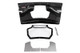Corsa 2020+ Chevrolet Corvette C8/Z06 Carbon Fiber Air Intake Trunk Panel with Polycarbonate - 44009 Photo - Mounted