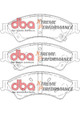DBA 11-15 Ford Ranger 2.2L Diesel 2Dr XP Performance Front Brake Pads - DB2074XP Photo - out of package