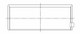 ACL Chry. Prod. V8 318-340-360 Race Series Engine Connecting Rod Bearing Set - 1B481HX-STD Technical Drawing
