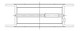 ACL Ford 4 2300 (Single Spark Plug engines) Race Series Engine Crankshaft Main Bearing Set - 5M1117H-20 Technical Drawing