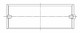 ACL **Coated** Chev. V8 396-402-427-454 Race Series Engine Crankshaft Main Bearing Set - 5M829HC-001 Technical Drawing