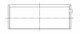 ACL **Coated** Chev. V8 396-402-427-454 Race Series Engine Connecting Rod Bearing Set - 8B743HC-010 Technical Drawing