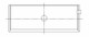 ACL **Coated** Chev. V8 396-402-427-454 Race Series Engine Connecting Rod Bearing Set - 8B743HDC-STD Technical Drawing