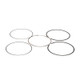 ProX 02-22 RM85 Piston Ring Set (48.00mm) - 02.3122 User 2