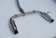 Invidia 2022+ Honda Civic Si (1.5T) 70mm N1 Cat Back Exhaust - Burnt TI Tips - HS22HS4GD1STL User 1