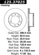 Stoptech 89-94 Porsche 911 Cryostop Premium High Carbon Rotor - Front - 125.37025CRY Photo - Primary