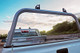 Deezee Universal Chevrolet Silverado Cargo Management Rear Rack - Standard Silver - DZ 95054R Photo - Mounted