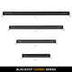 Go Rhino Universal Blackout Combo Series 50in Double Row LED Light Bar w/ Amber Lighting - Black - 754805012CDS Photo - Close Up