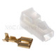 NAMZ 250 Series OEM Starter Solenoid 1-Position Locking Connector & Terminal - 5 Pack (HD 72295-94) - NH-CN-1BSL Photo - Primary