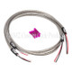 NAMZ Turn Signal Harness 36in. (SS Braided & Clear Coated - For Switch Housing Mounted Signals) - NTSH-3602 Photo - Primary