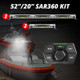 XK Glow SAR360 Light Bar Kit Emergency Search and Rescue Light System White (2)52In (2)20In - XK-SAR360-3311W User 1
