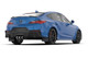 Rally Armor - 23-24 Acura Integra + Integra Type-S Black UR Mud Flap W/Blue Logo (No Drilling Req.) - MF109-UR-BLK-BL User 1