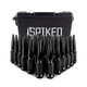 Mishimoto Mishimoto Steel Spiked Lug Nuts M14 x 1.5 32pc Set Black - MMLG-SP1415-32BK User 1