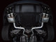 AWE 2024 Ford Mustang GT Fastback S650 RWD SwitchPath Catback Exhaust w/ Quad Diamond Black Tips - 3025-43650 Photo - Mounted