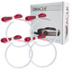 Oracle Chevrolet Camaro Non-RS 14-15 LED Dual Halo Kit Round Style - Red SEE WARRANTY - 2387-003 User 4
