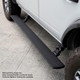 Go Rhino 2024 Toyota Tacoma DC 4dr E1 Electric Running Board Kit (No Drill) - Bedliner Coating - 20443273T Photo - Mounted