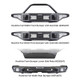 Go Rhino 21-24 Ford Bronco 2/4dr (Excl. Sport) Rockline Rear Full Width Bumper - 371400T Photo - Close Up