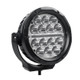 Go Rhino Xplor Bright Series Round LED Driving Light Kit w/DRL (Surface Mount) 6in - Blk (2 pc) - 750700623DRS Photo - Unmounted