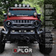 Go Rhino Xplor Bright Series Dbl Row LED Light Bar (Side/Track Mount) 41.5in. - Blk - 752404113CDS Photo - Close Up