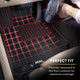 3D MAXpider 2023+ Hyundai Ioniq Kagu 1st Row Floormat - Black - L1HY13411509 Photo - Mounted