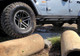 N-Fab Trail Slider Steps 07-17 Jeep Wrangler JK 4dr - SRW - Textured Black - TSJ074-TX Photo - Mounted