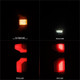 AlphaRex 19-24 Chevy Silverado 1500 / 20-24 2500HD/3500HD LUXX-Series LED Tail Lights Alpha Black - 620078 User 1