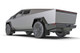 Rally Armor 2024 Tesla Cybertruck Black UR Mud Flap White Logo - MF112-UR-BLK-WH User 1