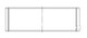 ACL BMW B58B30/S58B30 3.0L Inline 6 Standard Size Main Bearings - 7M1512HX-STD Technical Drawing