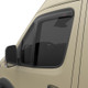 EGR 20-24 Mercedes Sprinter Van Front Tape-on Window Visors - Dark Smoke - 68701 User 1