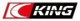 King Engine Bearings Toyota 3E (Size +0.25mm) Main Bearing Set - MB5564AM0.25 Logo Image
