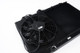 CSF 96-07 Mitsubishi Evo 4/5/6/7/8/9 Full-Slim Radiator w/12in Fan & Shroud/-16AN - Black - 7075B Photo - out of package