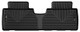 Husky Liners 18-24 Chevrolet Equinox / GMC Terrain X-Act Contour Rear Floor Liners - Black - 54621 Photo - Primary