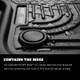 Husky Liners 21-23 Toyota Sienna WeatherBeater Second Row Floor Liners Black - 19801 Photo - Mounted